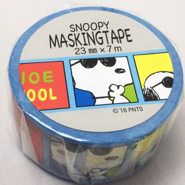 Peanuts Snoopy Masking Tape Joe Cool