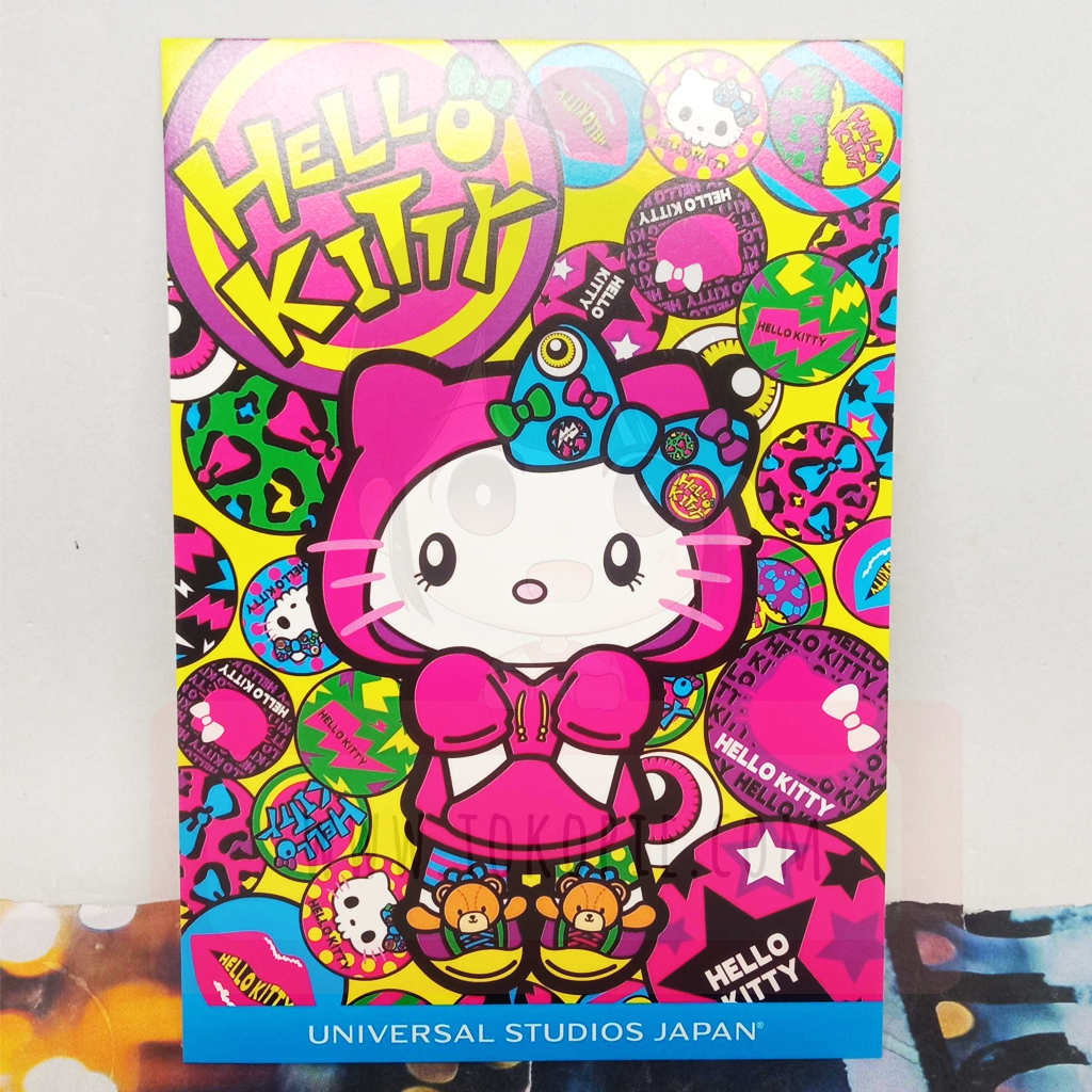 Sanrio Cool Hello Kitty Postcard - tokopie