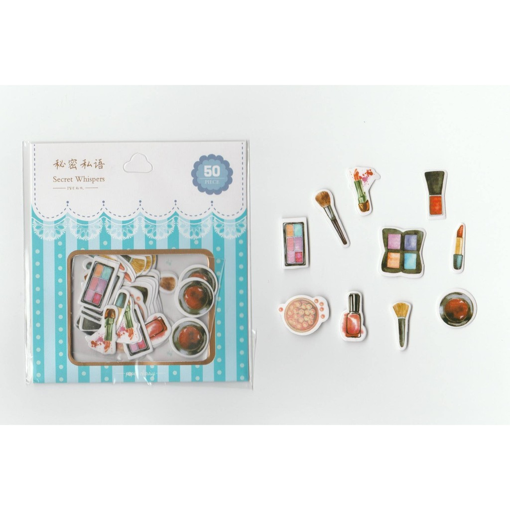 Secret Whispers Flake Sticker - Cosmetic