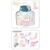 Q-Lia Tracing Paper Cosmetics Flake Sticker