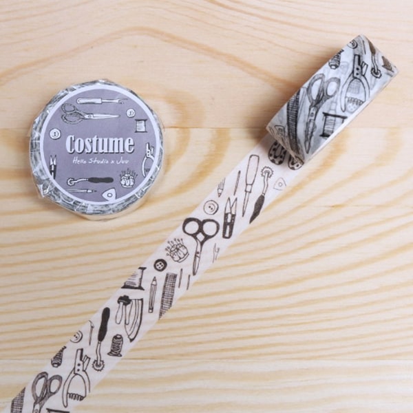 Hello Studio X Juu Masking Tape Costume Pattern