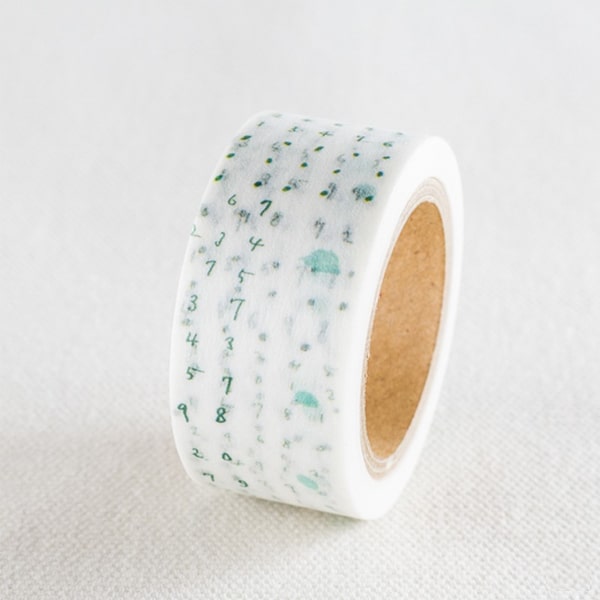 Chamil Garden Masking Tape - Counting 123