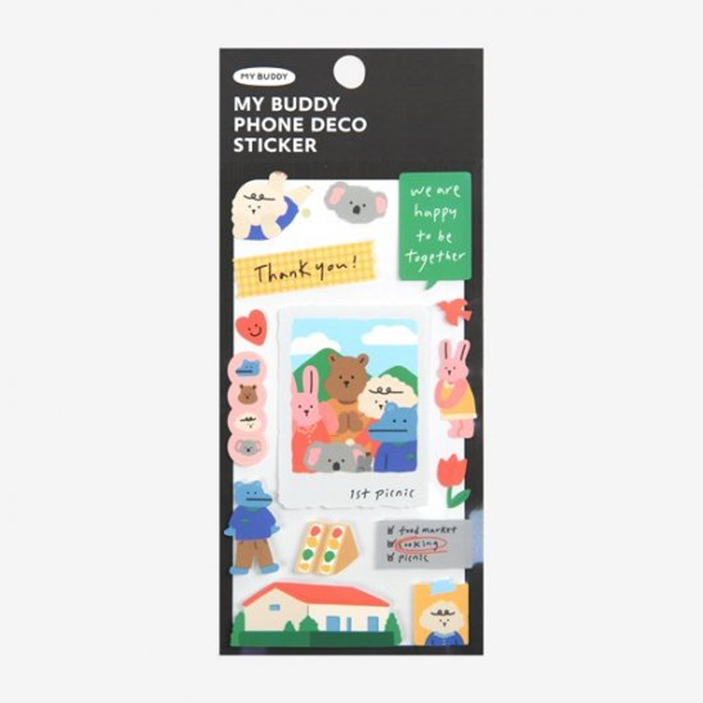 My Buddy Sheet Sticker Country