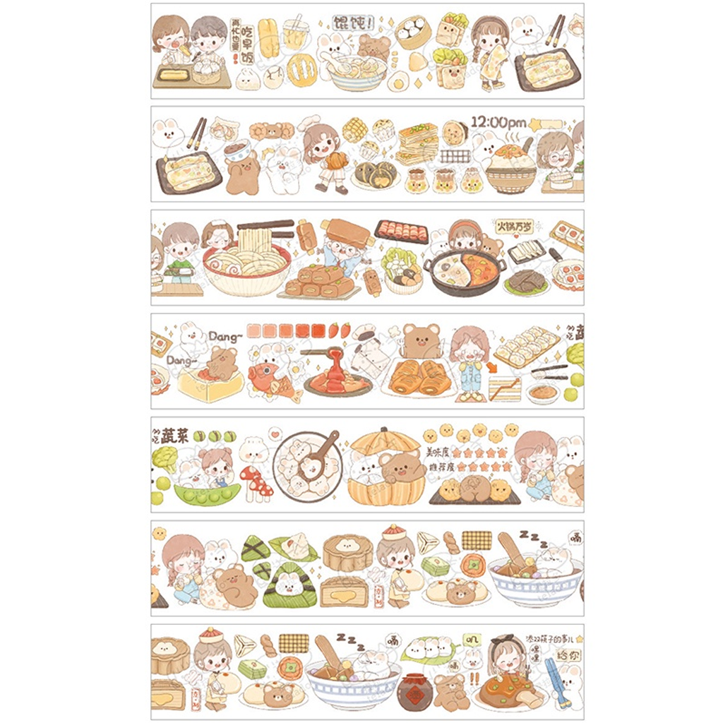 Telado Cute Couple Washi Sampler