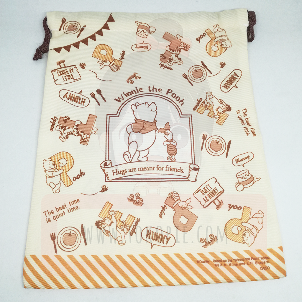 Winnie The Pooh Drawstring Bag