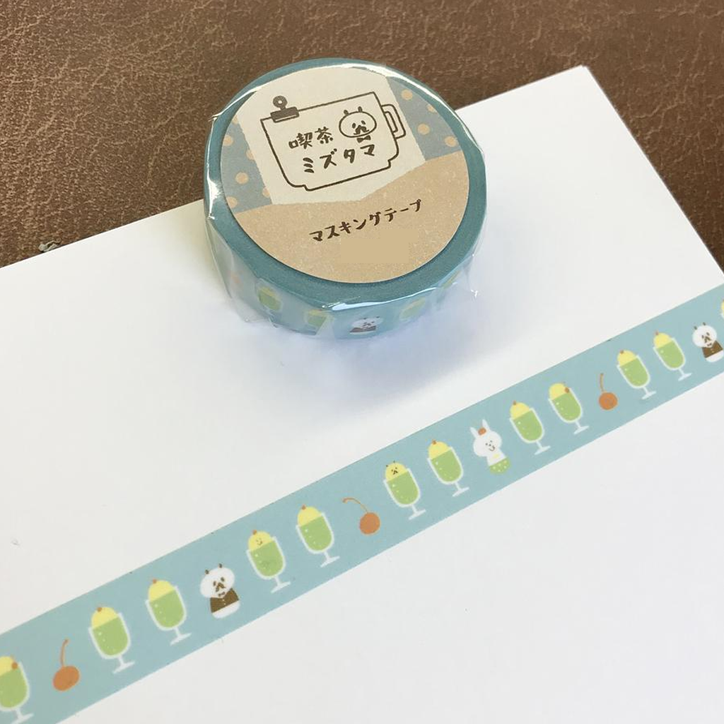 Papier Platz Mizutama Masking Tape Cream Soda