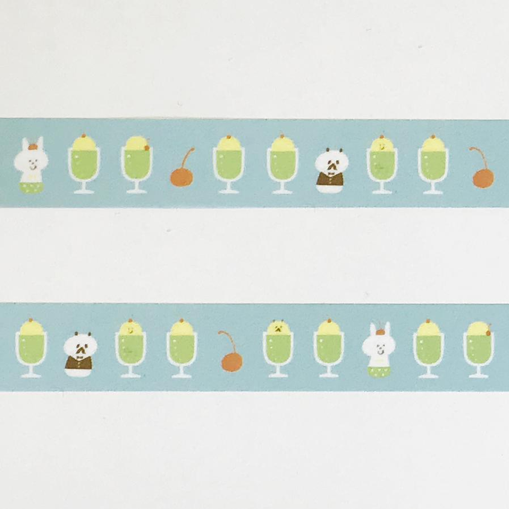 Papier Platz Mizutama Masking Tape Cream Soda
