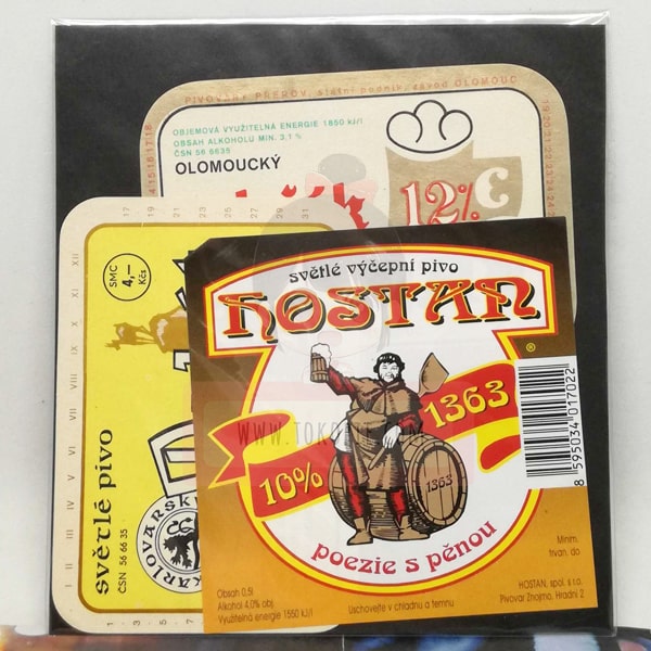 Vintage 3 Set Labels D