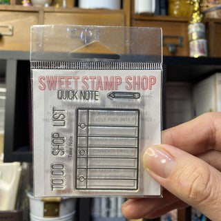 SweetStamp Shop Clear Stamp Small