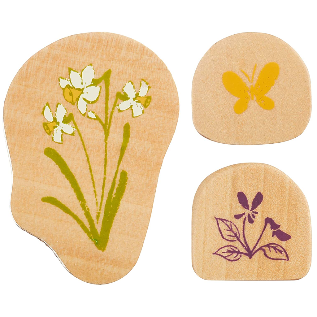 Kodomo No Kao Rubber Stamp - Daffodil