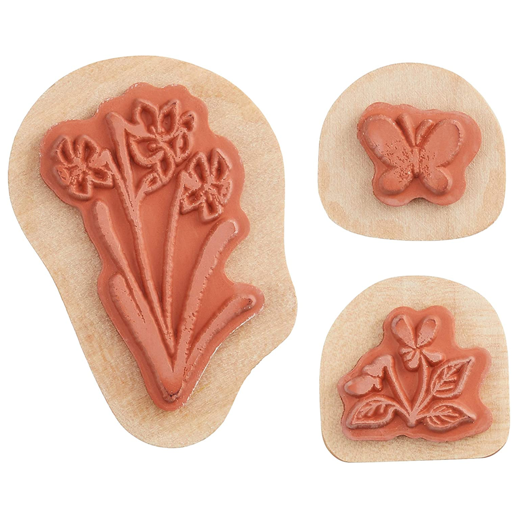 Kodomo No Kao Rubber Stamp - Daffodil