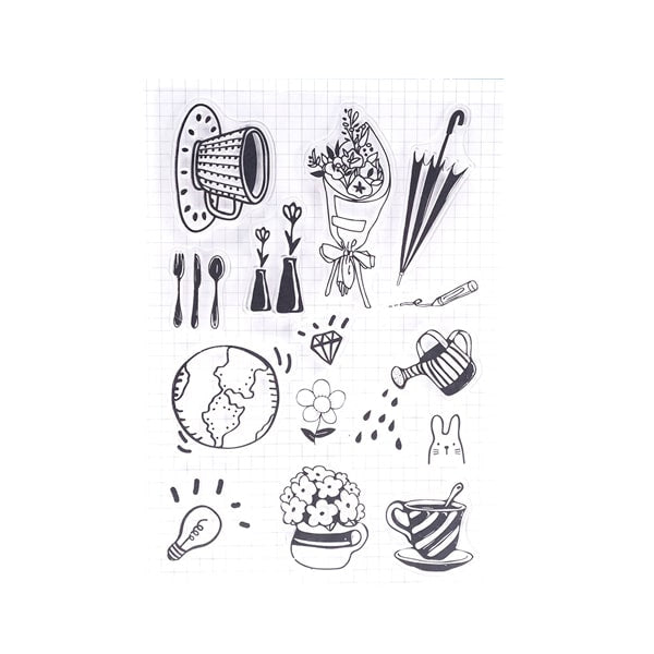 Squirrels And Frogs Clear Stamp - Daily Use