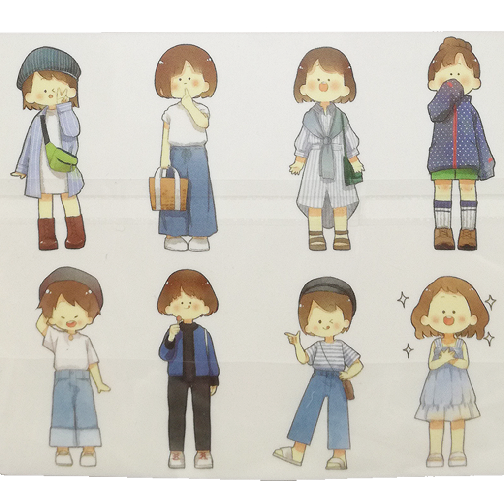 Sumomo Daily Washi Masking Sticker