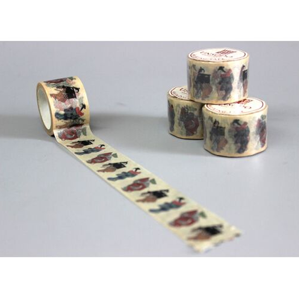 Unsodo Masking Tape - Kamisaka Sekka Genroku Dance