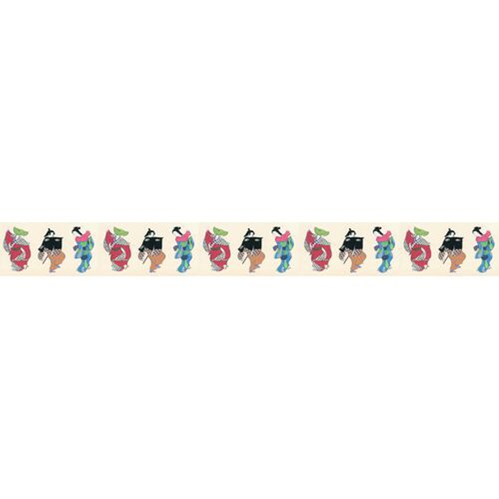 Unsodo Masking Tape - Kamisaka Sekka Genroku Dance