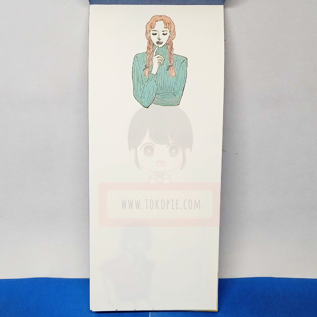 Aiya Bungu Notepad Dark Blue