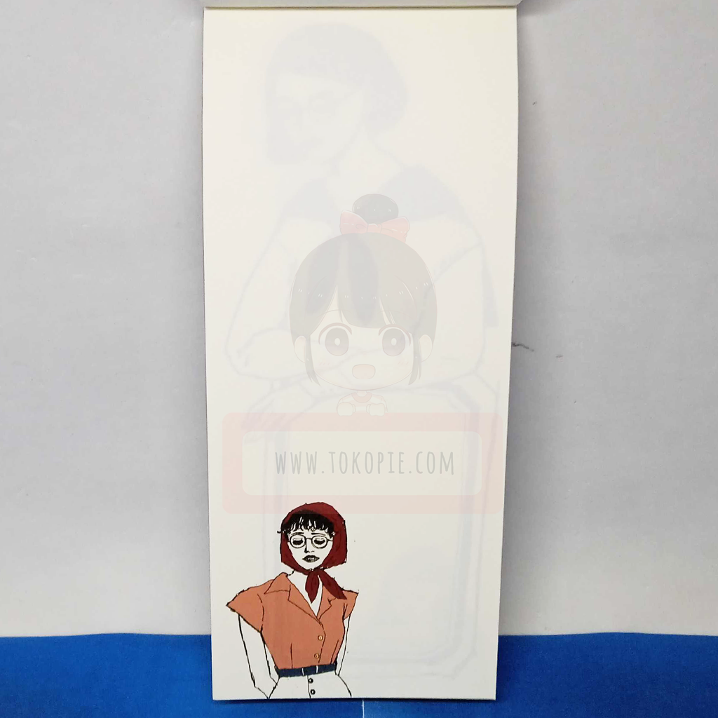 Aiya Bungu Notepad Dark Blue