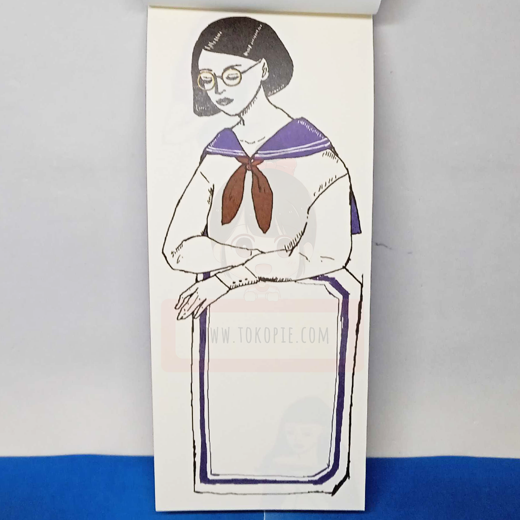 Aiya Bungu Notepad Dark Blue