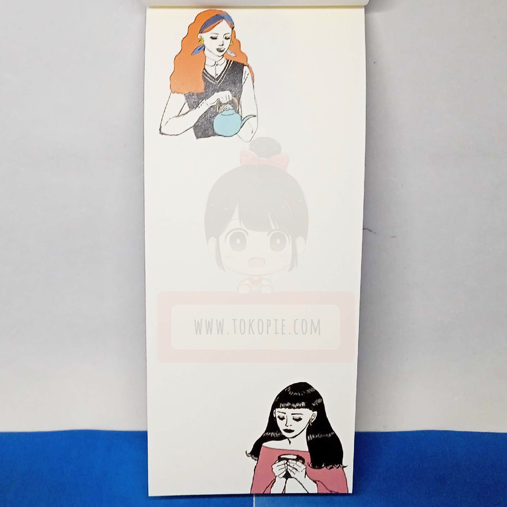 Aiya Bungu Notepad Dark Blue