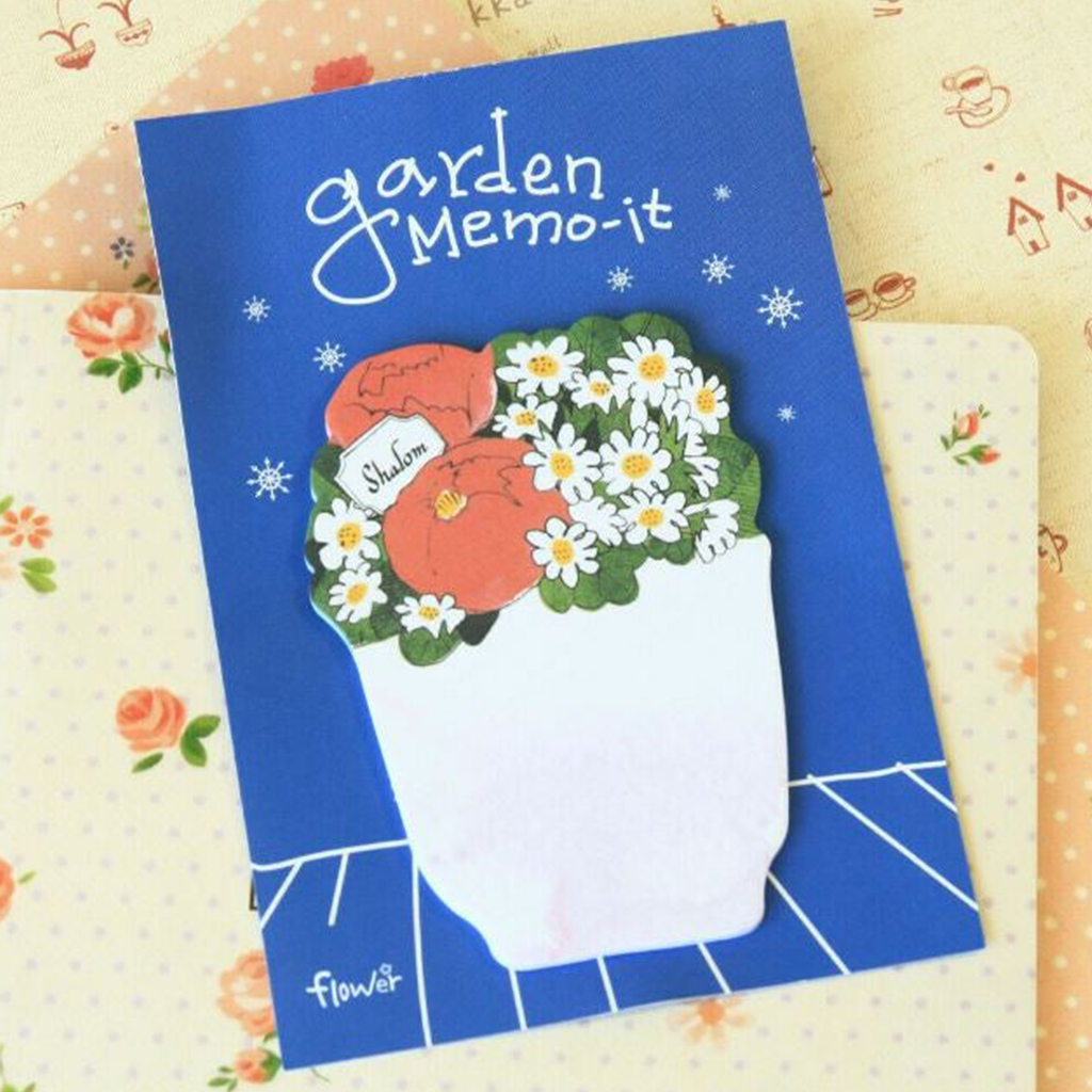 Sticky Note Garden Memo It - Dark Blue