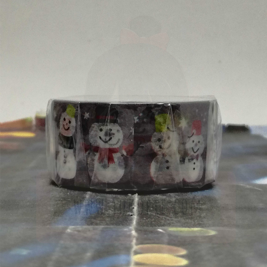 Bande March'e Masking Tape - Daruma (Gray)