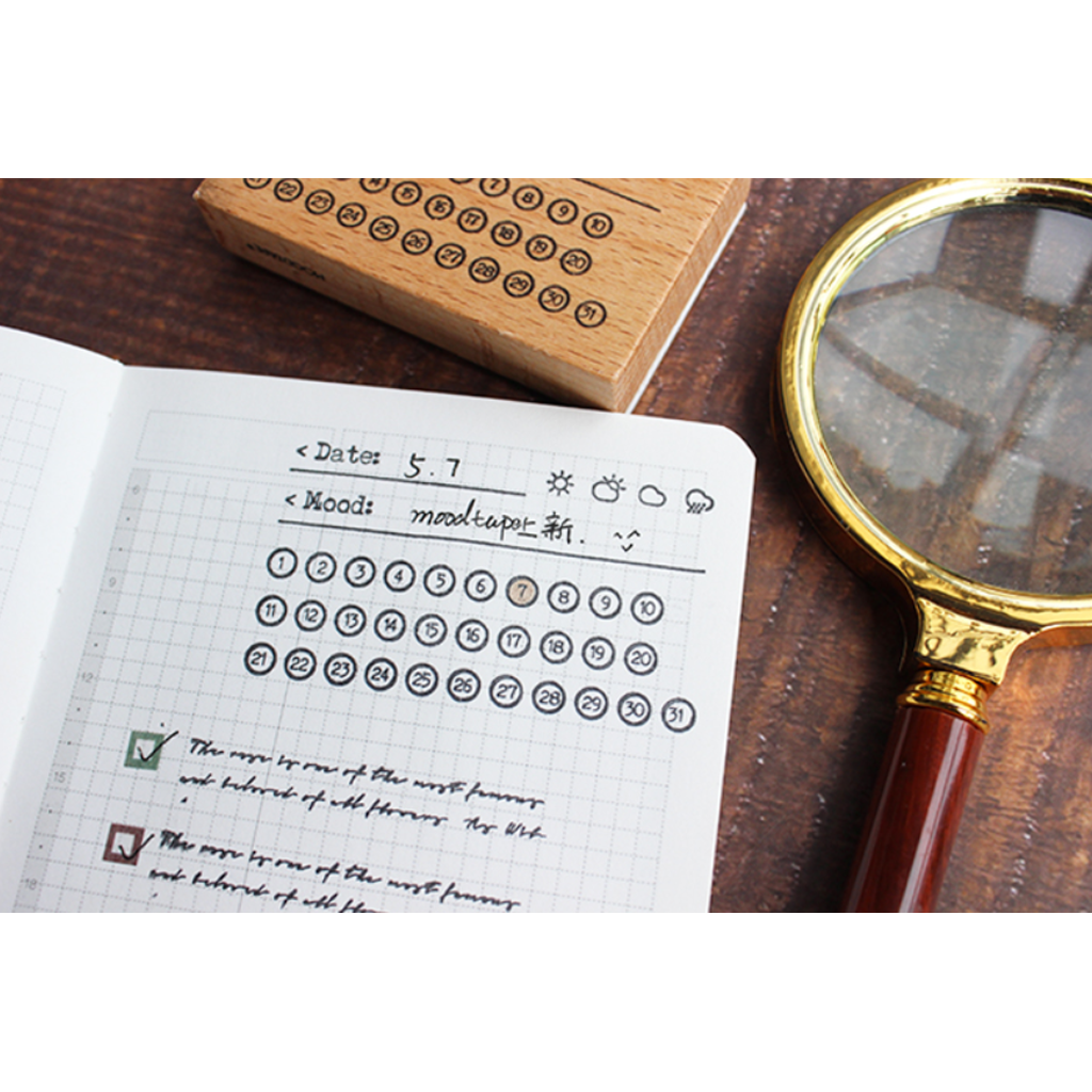 Moodtape Rubber Stamp - Mood