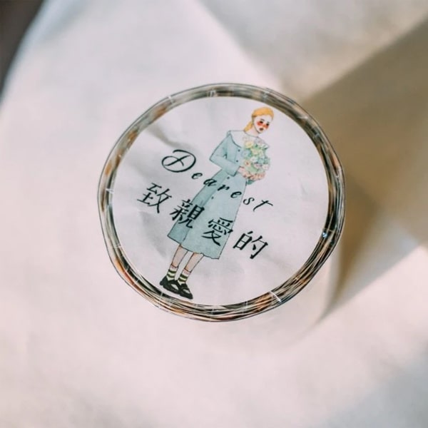 Washi Tape La Dolce Vita - Dearest Girl
