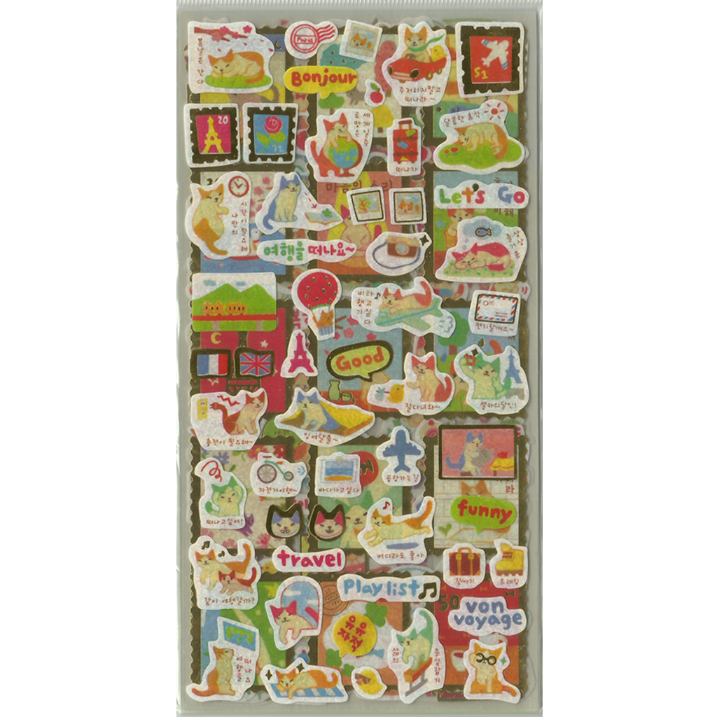 Deco Transparent Sticker Forest