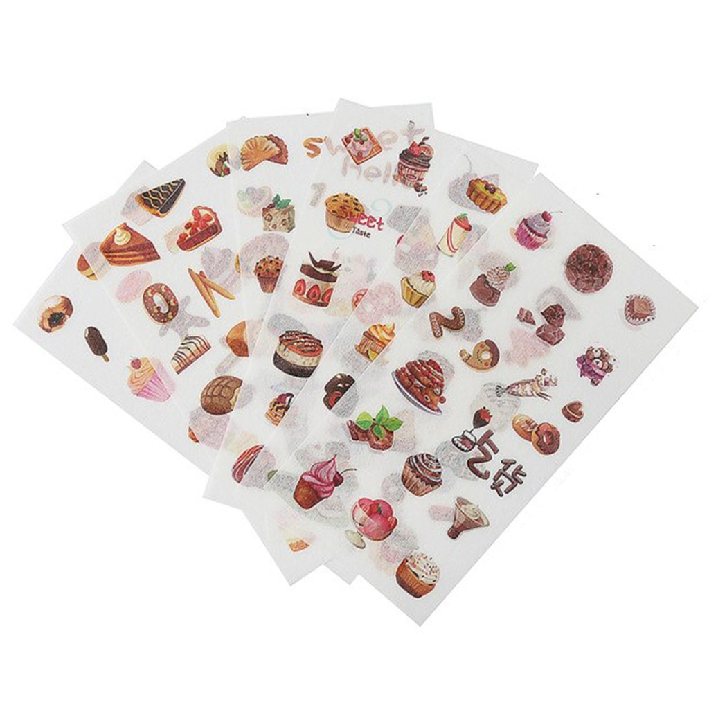 Dessert Temptation Decorative Sticker