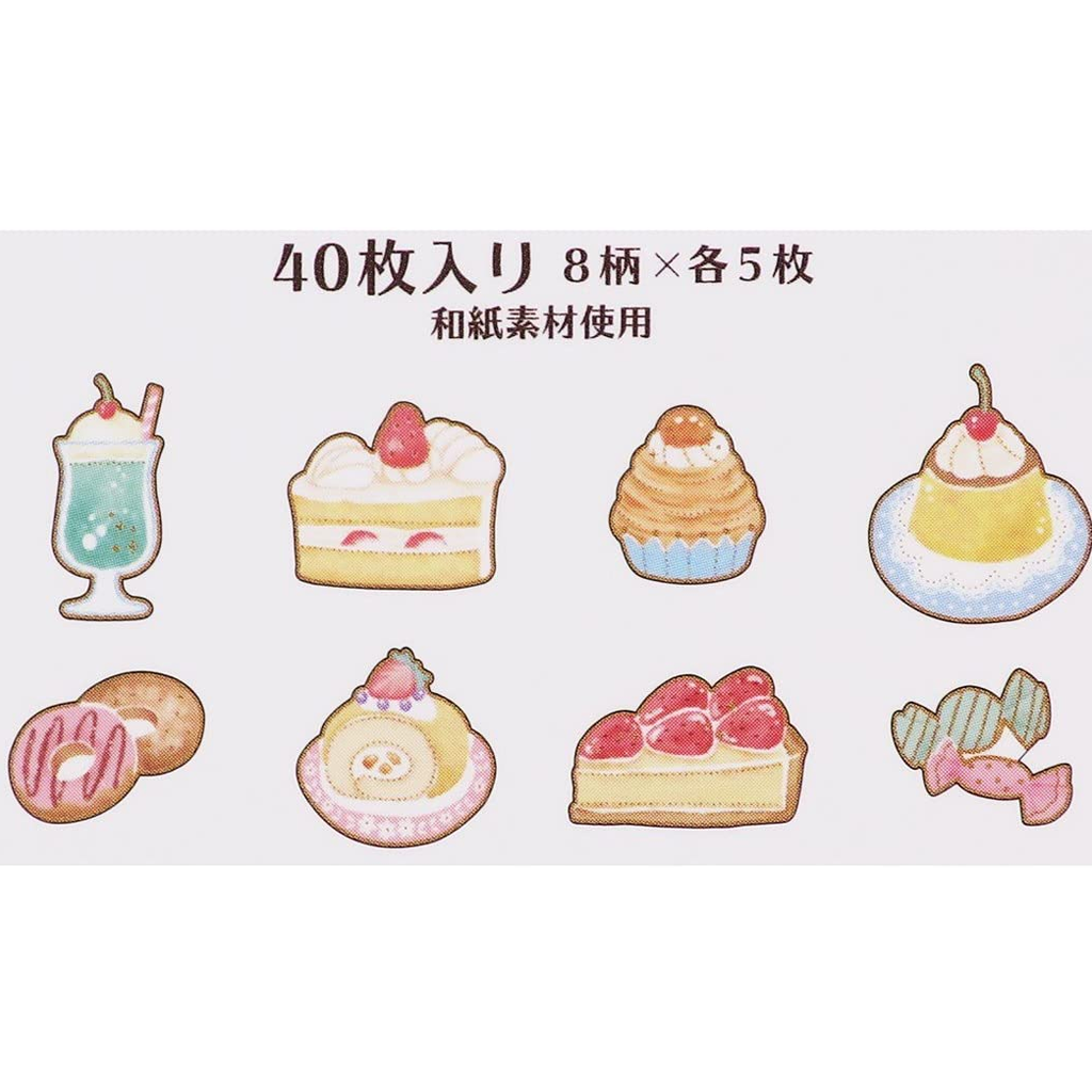 Kamio Japan Dessert Flake Sticker