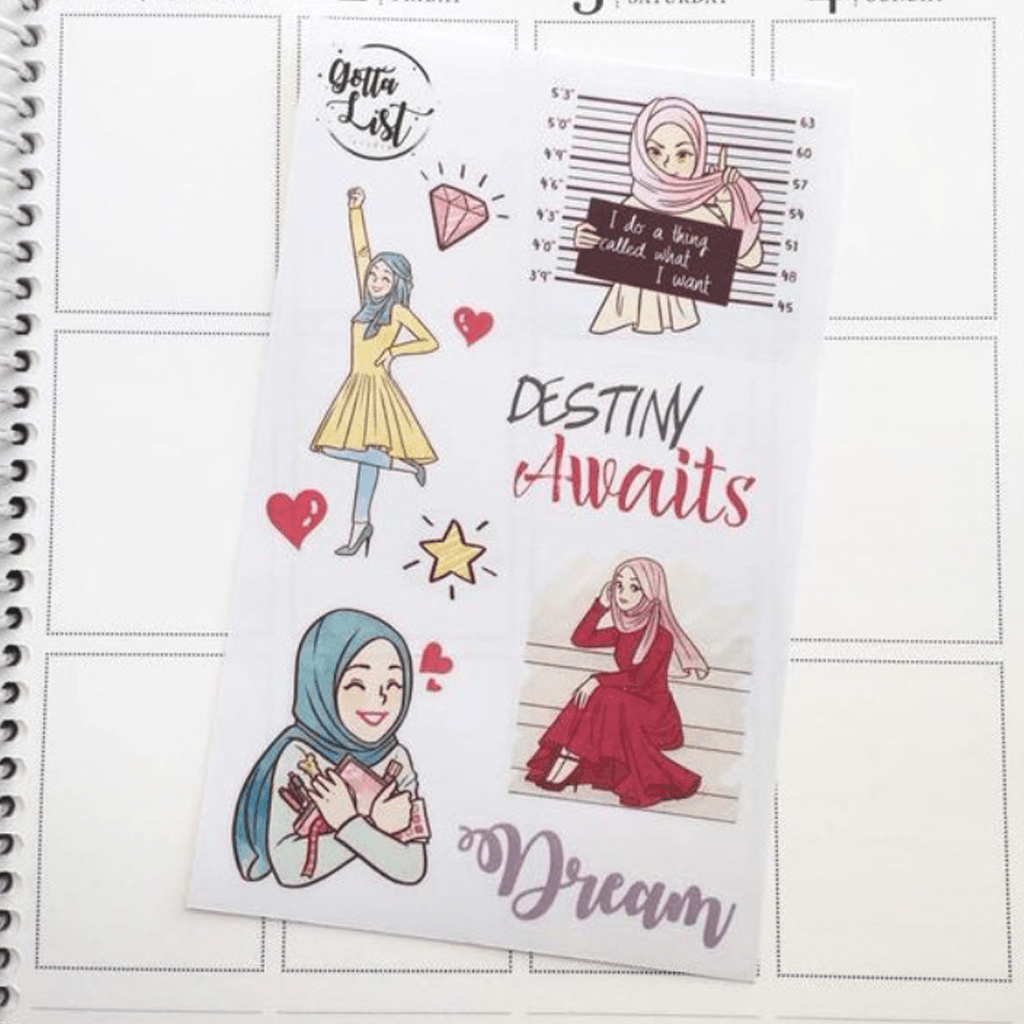 GottaList Sticker Planner Destiny