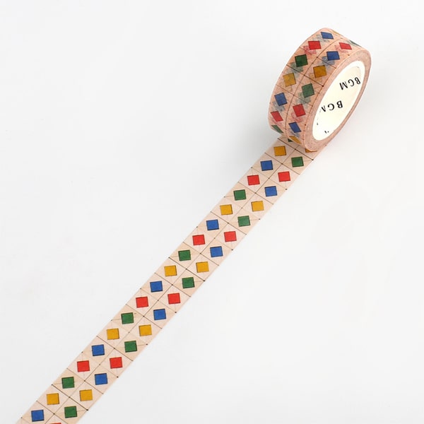 BGM Masking Tape Cubicolo Diamond