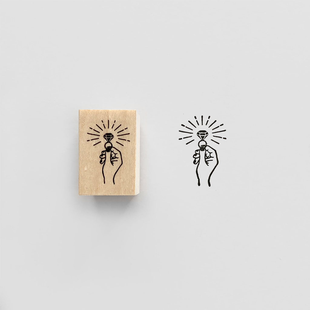 Knoopworks Rubber Stamp - Diamond