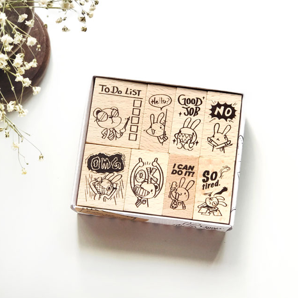 Micia X Foufou Life Stamp Set Diary