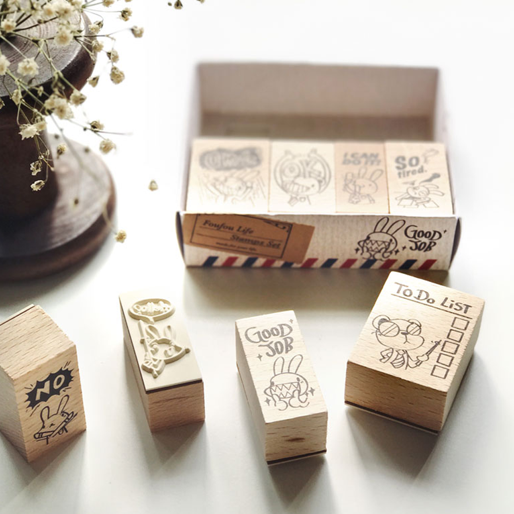 Micia X Foufou Life Stamp Set Diary