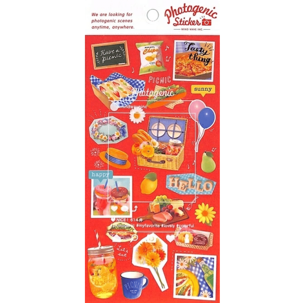 Mind Wave Photogenic Sticker - Picnic