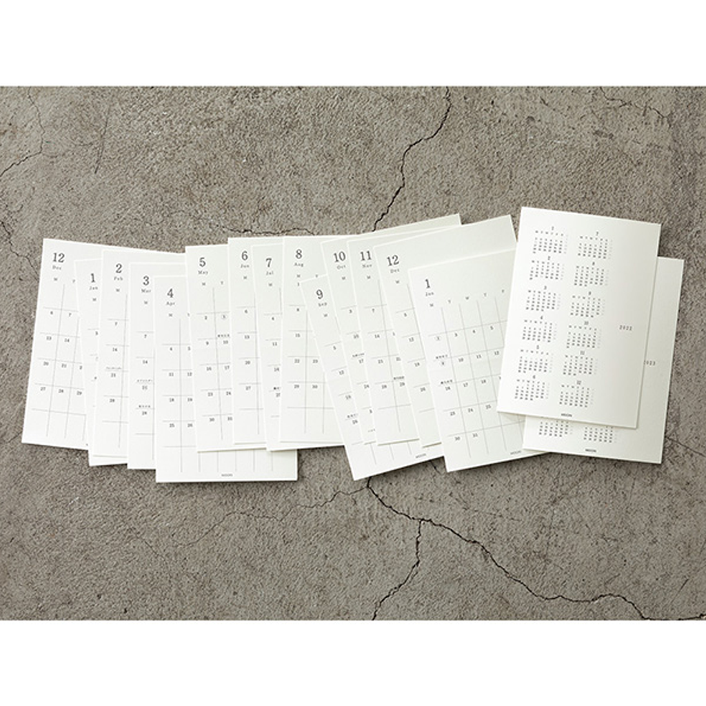 Midori MD Diary Sticker (S) 2022 Edition
