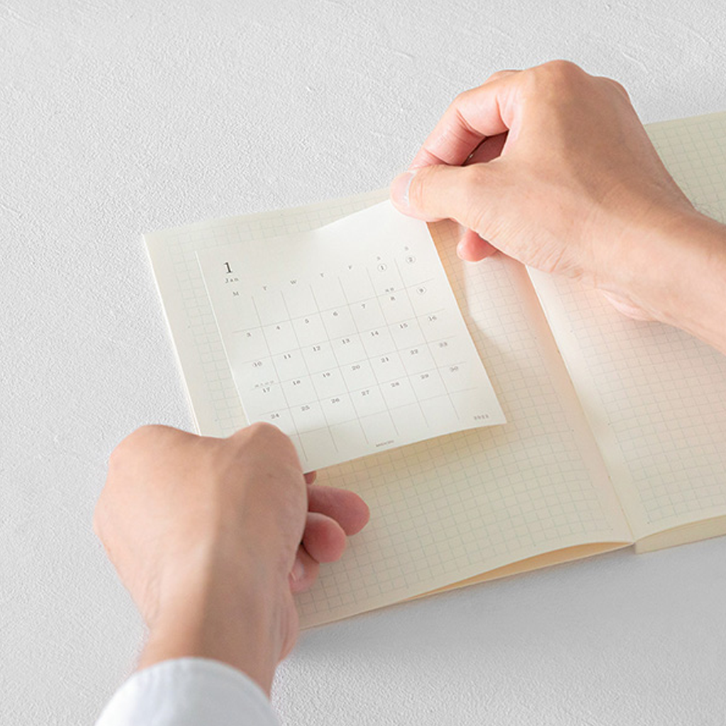 Midori MD Diary Sticker (S) 2022 Edition