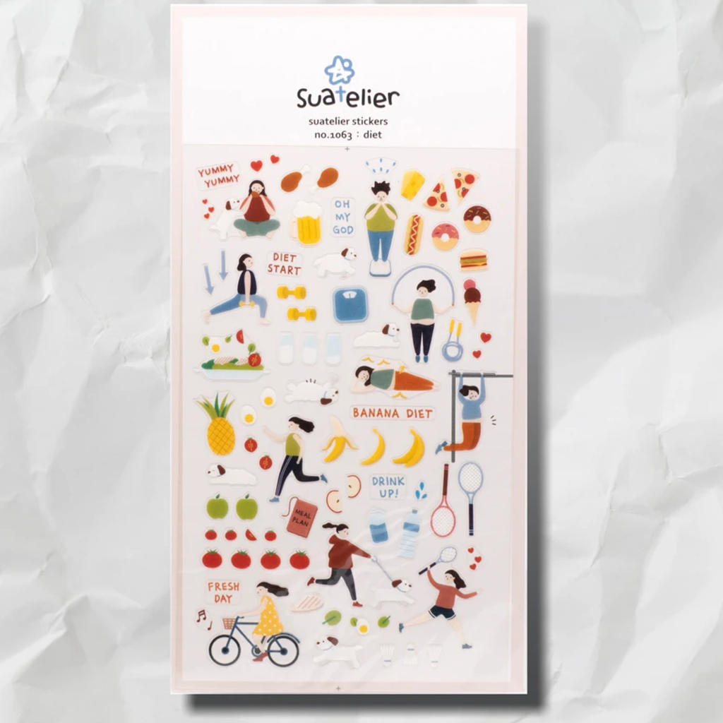 Suatelier Stickers Diet