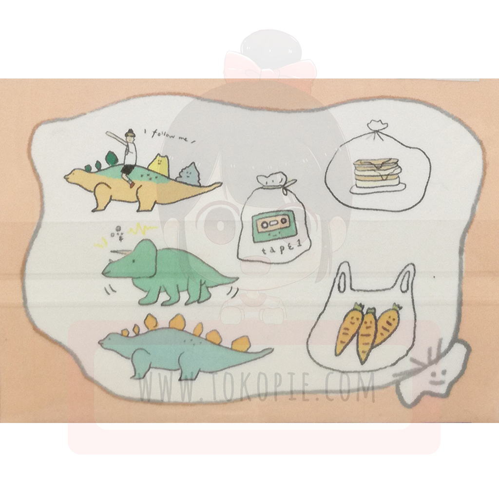 Yohand Studio Decorative Sticker Dinosaur