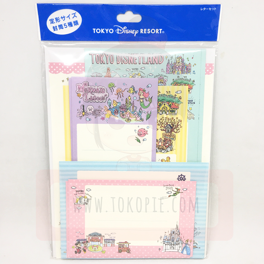 Tokyo Disney Resort Letter Set Disney Sea