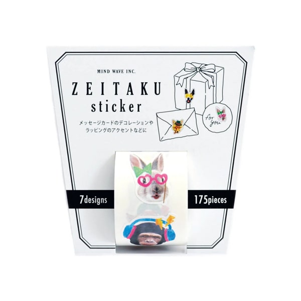 Mindwave Zeitaku Sticker Animal Graffiti