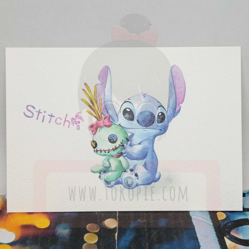 Disney Stitch Postcard