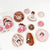 Carrie Illustration Flake Sticker Donut Girl