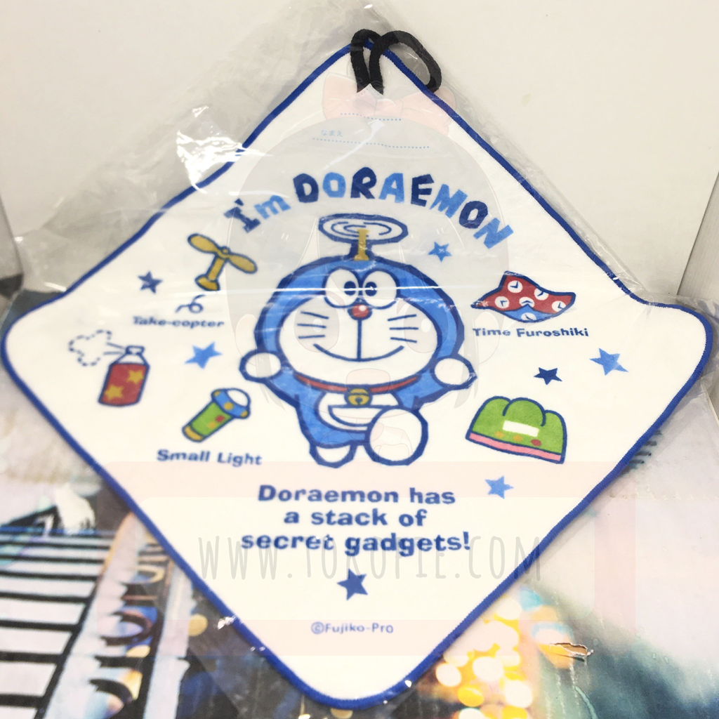 Sanrio Hand Towel With Loop I&#39;m Doraemon