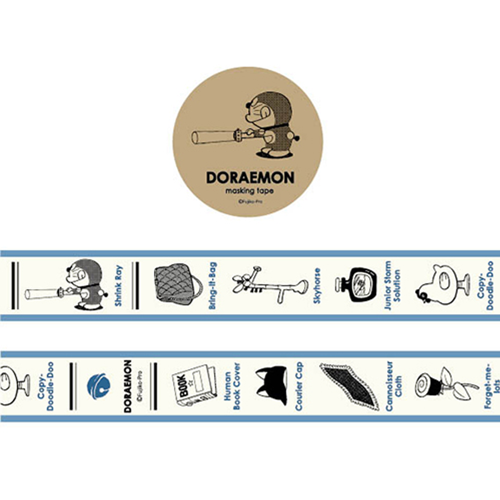 Greenflash Doraemon Masking Tape - Shrink Ray
