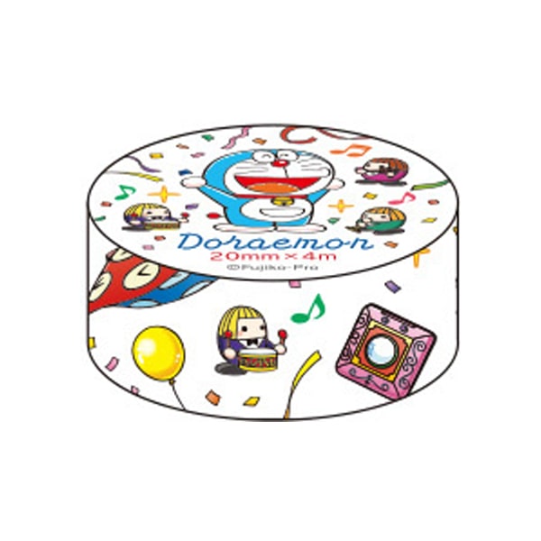 Doraemon 50th Anniversary Pattern Masking Tape