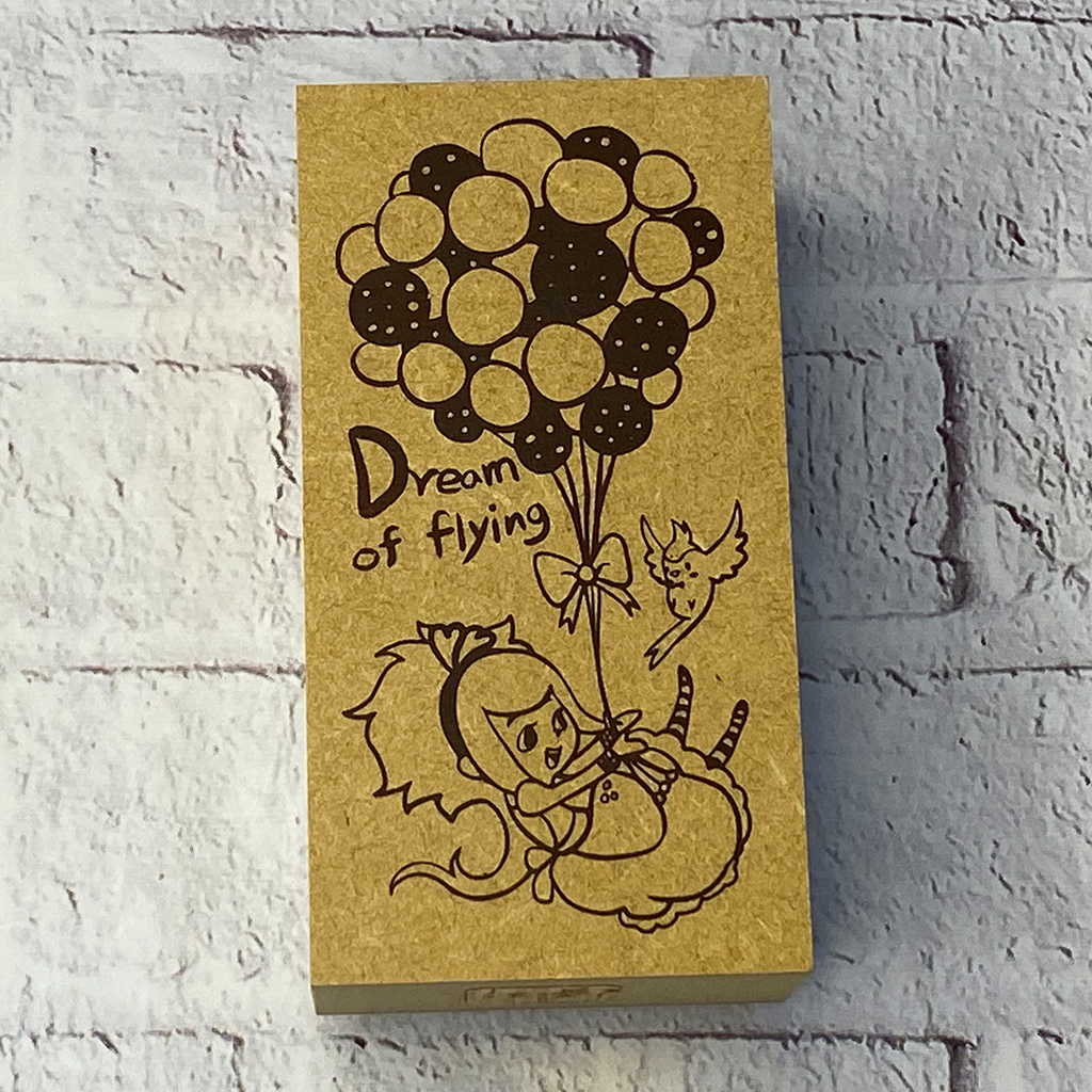 TSI X Micia Rubber Stamp - Dream Of Flying