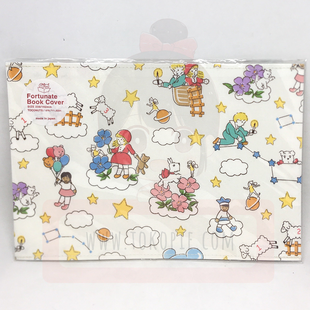 Toconuts Printed Fabric Book Cover Paperback Size Dream World