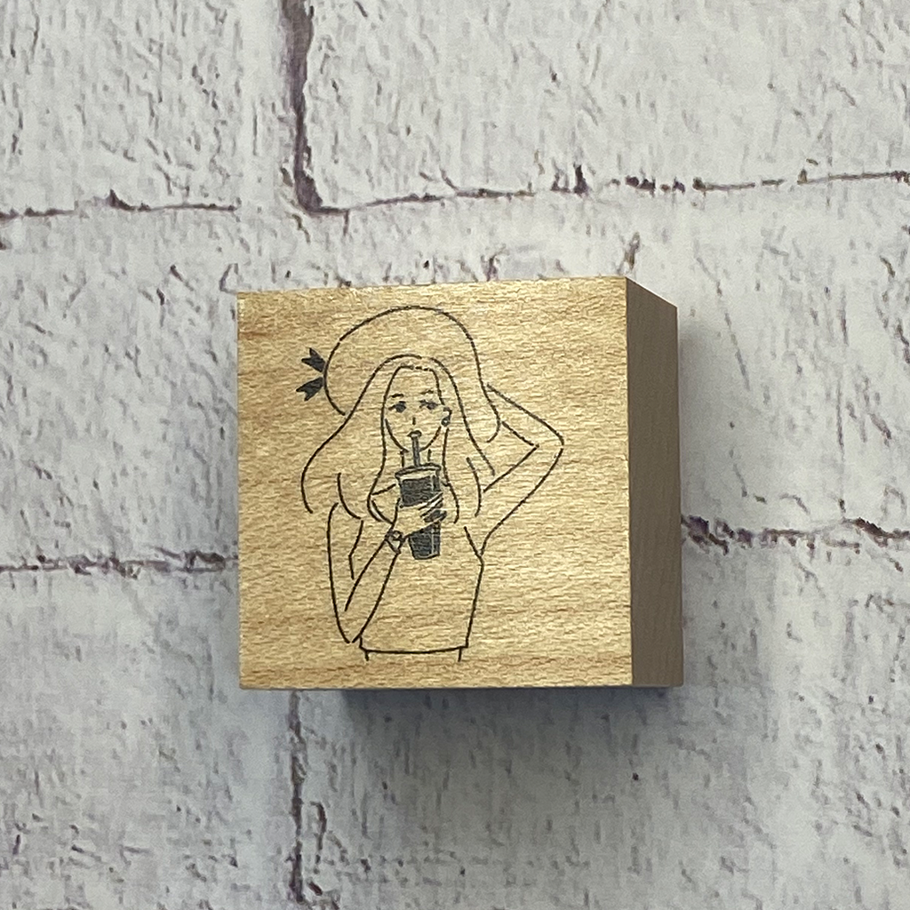 Watch Them Stamp - Having A Drink Girl